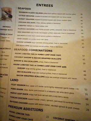 Menu photo 4 Dry Dock Waterfront Grill Longboat Key, FL Menu photo 4 Dry Dock Waterfront Grill Longboat Key, FL