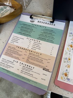 Menu photo 1 High Tide Coffee Laguna Niguel, CA