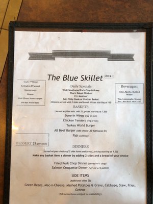 Menu photo 3 Blue Skillet Lexington, KY Menu photo 3 Blue Skillet Lexington, KY