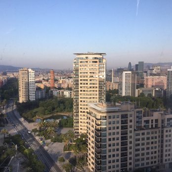 Hilton Diagonal Mar - Great views from the hotel/ elevator area too. - Hotels Near Me - Barcelona, B
