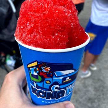 Kona Ice South Indy - a person holding a cup of ice - Shaved Ice Near Me Kona Ice South Indy - a person holding a cup of ice - Shaved Ice Near Me