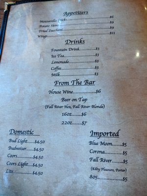 Menu photo 8 The Outpost Steakhouse Burney, CA Menu photo 8 The Outpost Steakhouse Burney, CA
