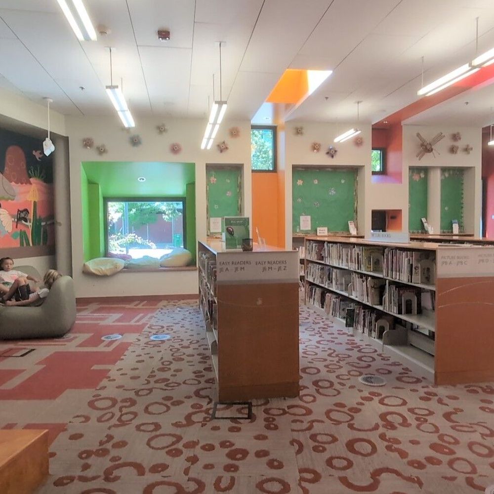 Walnut Creek Library - Children's section is really colorful and inviting. - Libraries Near Me - Walnut Creek, California Walnut Creek Library - Children's section is really colorful and inviting. - Libraries Near Me - Walnut Creek, California