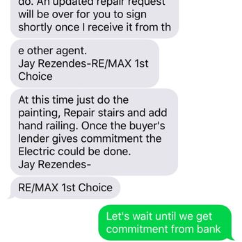 Jay Rezendes - RE/MAX One - Jay Rezendes asked me to do over $4000 in repairs and the same did not go thru #horrible realtor - Real Estate Agents Near Me - Cranston, Rhode Island
