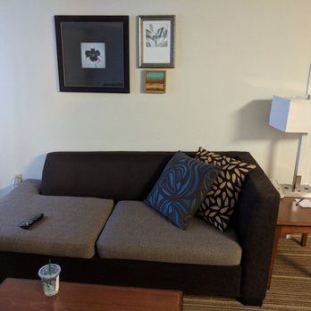 Residence Inn Whitby - Couch, which is a pull-out bed - Hotels Near Me - Whitby, Ontario Residence Inn Whitby - Couch, which is a pull-out bed - Hotels Near Me - Whitby, Ontario