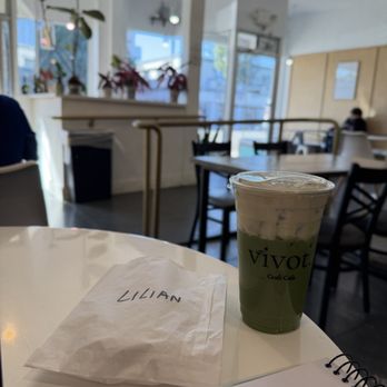 Vivot Craft Cafe - Matcha (original) - Bubble Tea Near Me - Fullerton, California