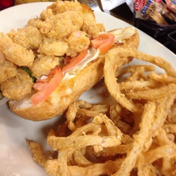 LeBleu's Landing Cajun Restaurant - Po'boy and Onion Rings - Cajun/Creole Near Me - Sulphur, Louisiana
