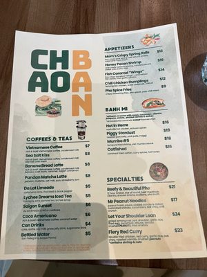 Menu photo 1 Chao Ban McLean, VA Menu photo 1 Chao Ban McLean, VA