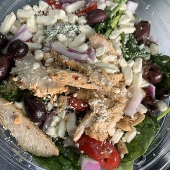 Panera Bread - Greek Salad with Chicken - Sandwiches Near Me - Lakewood, Washington