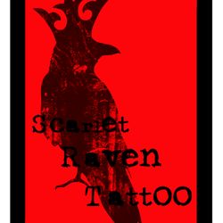 Scarlet Raven Tattoo