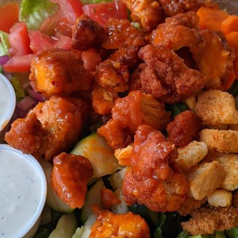 Born In A Barn - Buffalo Chicken Salad - American Near Me - Laramie, Wyoming Born In A Barn - Buffalo Chicken Salad - American Near Me - Laramie, Wyoming