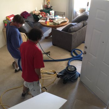 Caldwell Carpet Care - The guys, hard at work. - Carpet Cleaning Near Me - Felton, California