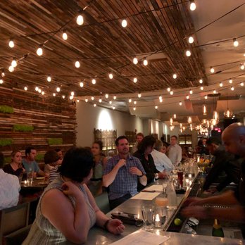 Sababa - Downstairs seating area & bar - Mediterranean Near Me - Washington, DC, District of Columbia