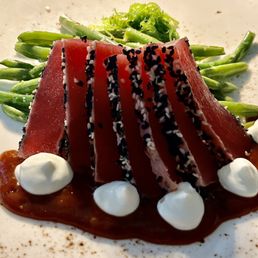 Sesame-crusted Ahi Tuna