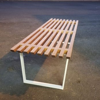 Deadwood Craftsman - Custom slat bench. - Refinishing Services Near Me - Tempe, Arizona