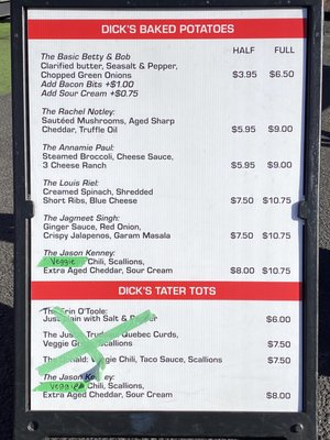 Menu photo 3 Dick’s Tater Ship Edmonton, AB Menu photo 3 Dick’s Tater Ship Edmonton, AB