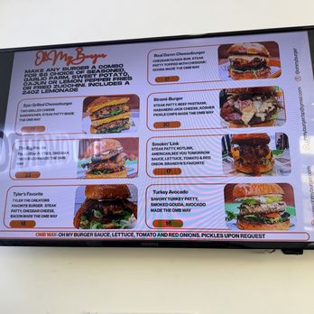 Oh My Burger - Menu - Burgers Near Me - Gardena, California Oh My Burger - Menu - Burgers Near Me - Gardena, California