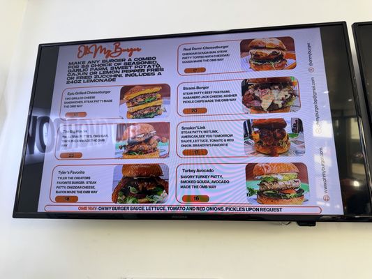 Menu photo 2 Oh My Burger Gardena, CA Menu photo 2 Oh My Burger Gardena, CA