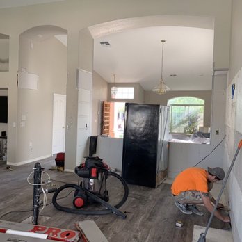 Glenn Mackey Real Estate Solutions - a kitchen being remodeled - Flooring Near Me - Chandler, Arizona