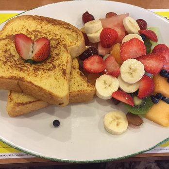 Cora's Breakfast & Lunch - French toast with fruit! Delicious! - Breakfast & Brunch Near Me - Moncton, New Brunswick
