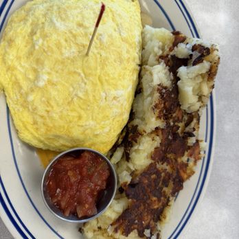 The Breakfast Nook - Santa Fe omelette with hash browns - Breakfast & Brunch Near Me - Coeur d'Alene, Idaho