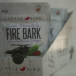 Little Bird - Curious Confections - Dark Chocolate Fire Bark