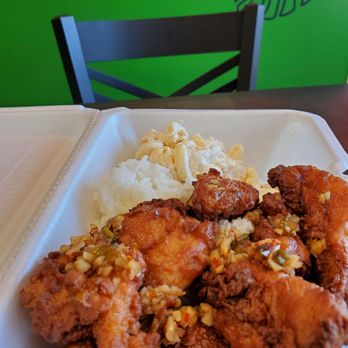 Aunty’s Hawaiian Kitchen - Mini Garlic Chicken is so delicious!!! - Hawaiian Near Me - Riverton, Utah