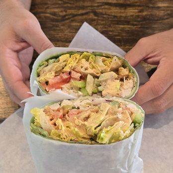 East Village Cafe - Chipotle chicken wrap - Cafes Near Me - Long Beach, California