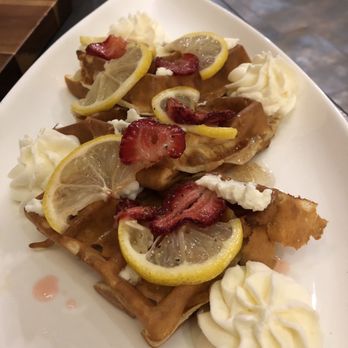 Ad Lib Craft Kitchen & Bar - Lemon ricotta waffles - American Near Me - Harrisburg, Pennsylvania