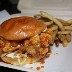 FWord Kitchen - Calabrian Hot Honey Chicken Sandwich