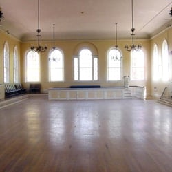 The Salem Museum - The Great Hall, awaiting its next event.