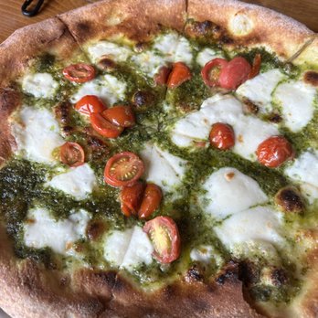 Elio Pizza On Fire - Pesto pizza - Pizza Near Me - Addison, Illinois