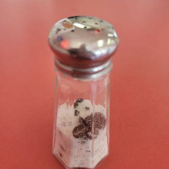Hamburger Habit - Salt has coffee beans for some reason - Burgers Near Me - Los Angeles, California Hamburger Habit - Salt has coffee beans for some reason - Burgers Near Me - Los Angeles, California