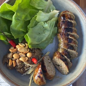 Little Donkey - Yumm! The Thai sausage!  Thai Sausage - Tapas/Small Plates Near Me - Cambridge, Massachusetts