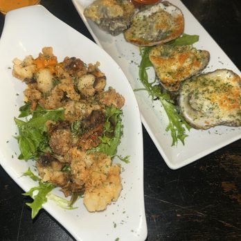 The Madison 2.0 - Lobster Bites and Oysters Rockerfeller - Salad Near Me - Tampa, Florida The Madison 2.0 - Lobster Bites and Oysters Rockerfeller - Salad Near Me - Tampa, Florida