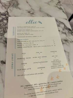 Menu photo 5 Ellie Bird Falls Church, VA