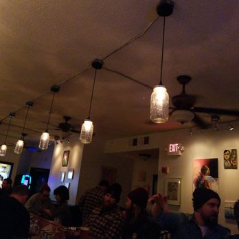 Bar 140 - Great bar area, cool art on the wall, great vibe - Burgers Near Me - Shelton, Connecticut