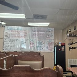 The Hen House Cafe - The Specials and Dessert Menu Board