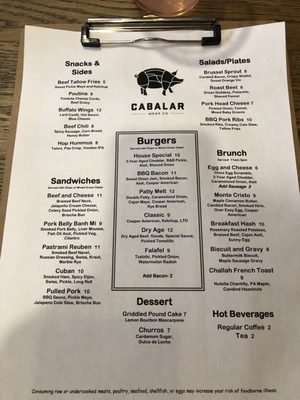 Menu photo 3 Cabalar Meat Lancaster, PA