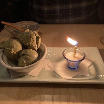 Sakagura - Free green tea ice cream - Japanese Near Me - New York, New York
