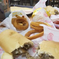 Runza Drive Inn - Swiss Mushroom Runza and Frings