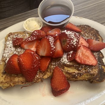 Mama Kat's - Supreme French Toast with Strawberries - American Near Me - San Marcos, California Mama Kat's - Supreme French Toast with Strawberries - American Near Me - San Marcos, California
