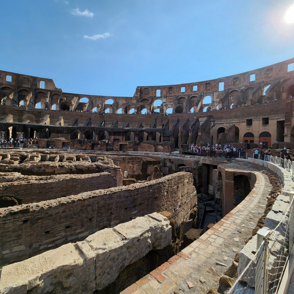 Colosseo - Coliseum at arena level post covid!  Amazing! - Local Flavor Near Me - Rome, RM