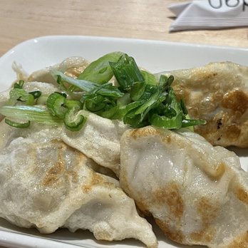 dan modern chinese - pan fried pork & shrimp dumpling - Dim Sum Near Me - Pasadena, California
