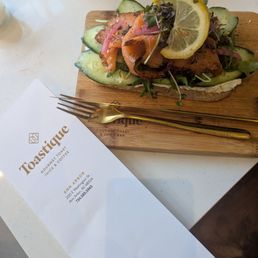 Smoked Salmon Toast