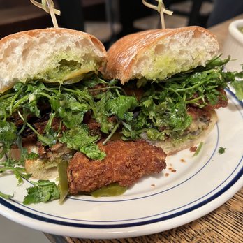 Duke's Counter - Spicy Aubergine Sandwich - Burgers Near Me - Washington, DC, District of Columbia