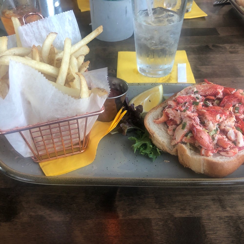 Hangar One Bistro Eatery & Bar - Lobster roll and fries - New American Near Me - St. Augustine, Florida Hangar One Bistro Eatery & Bar - Lobster roll and fries - New American Near Me - St. Augustine, Florida