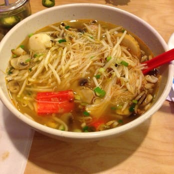 Noodle World - Seafood tom yum noodle soup - Chinese Near Me - Alhambra, California Noodle World - Seafood tom yum noodle soup - Chinese Near Me - Alhambra, California