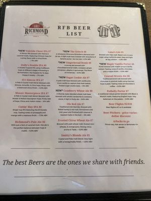 Menu photo 6 Richmond Farm and Brewery Bangor, PA Menu photo 6 Richmond Farm and Brewery Bangor, PA