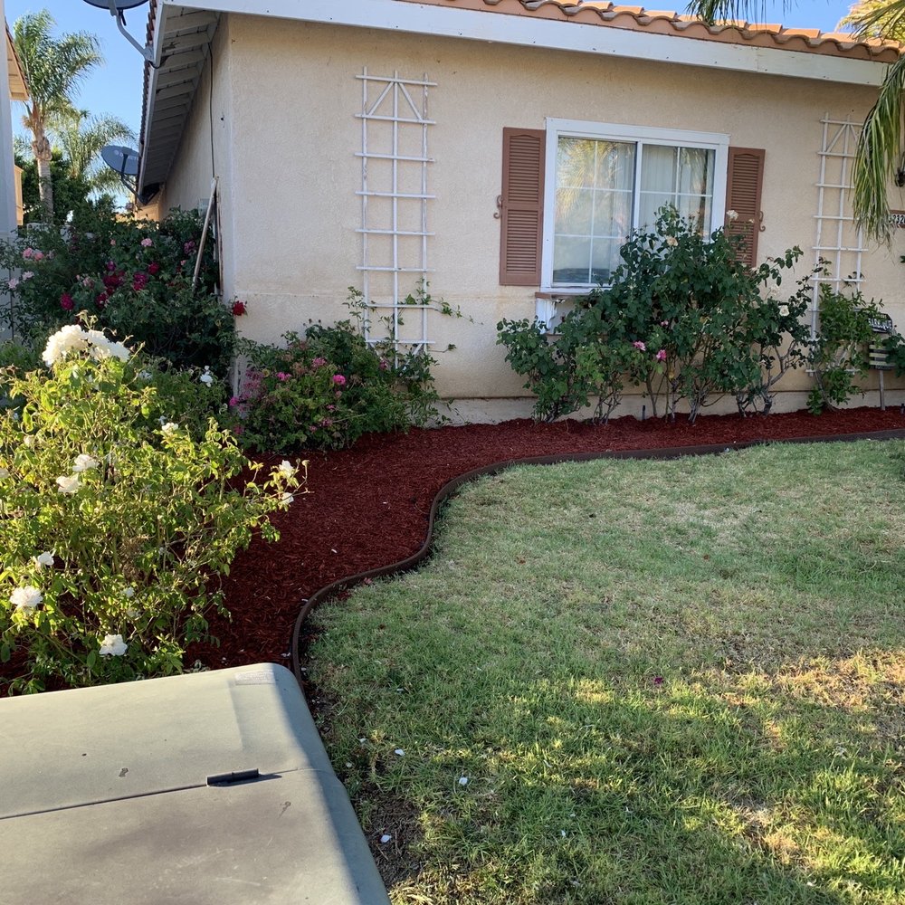 Backyard Bouncers - Front side planter - Irrigation Near Me